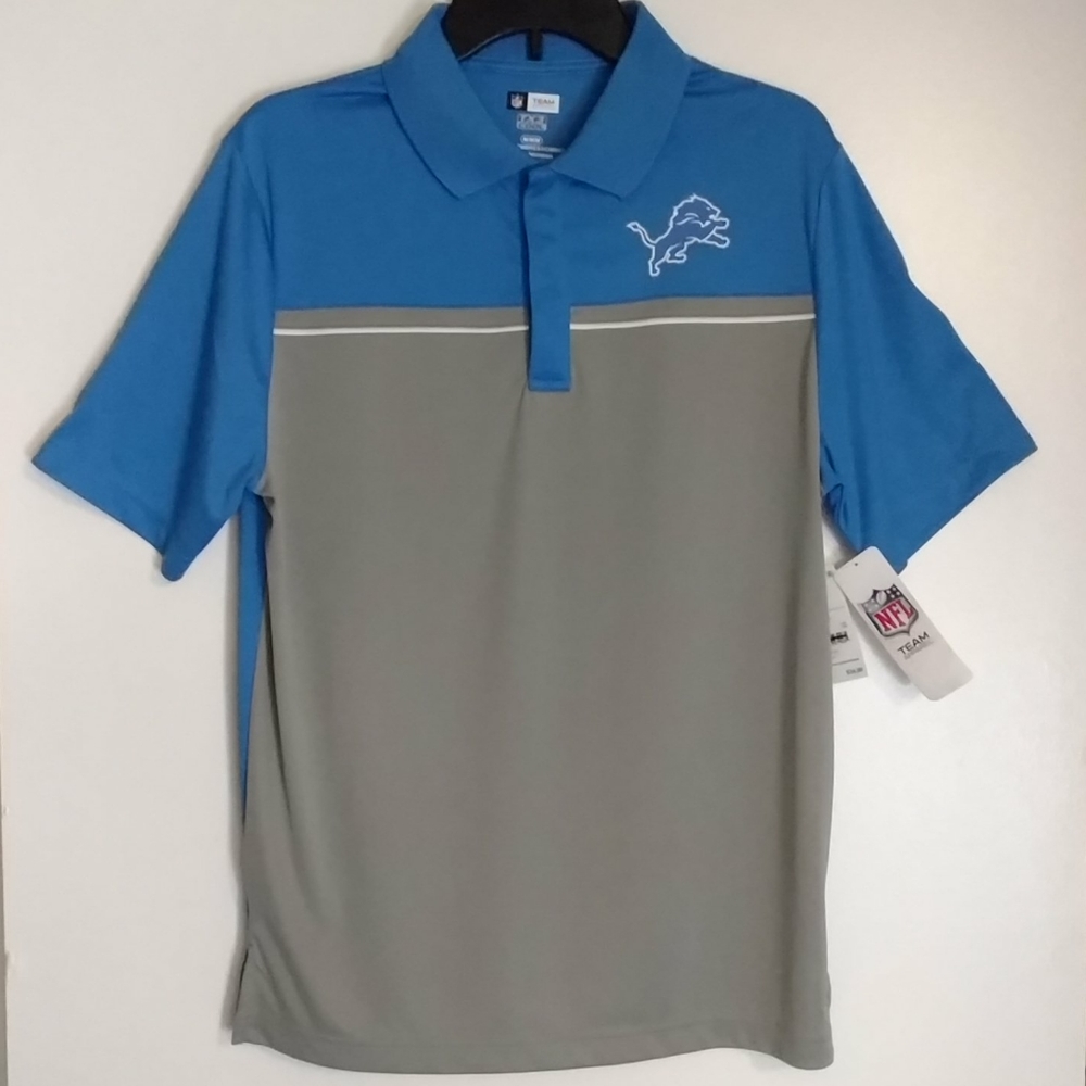 NFL Team Apparel Men's Taslon Game Lead SS Polo